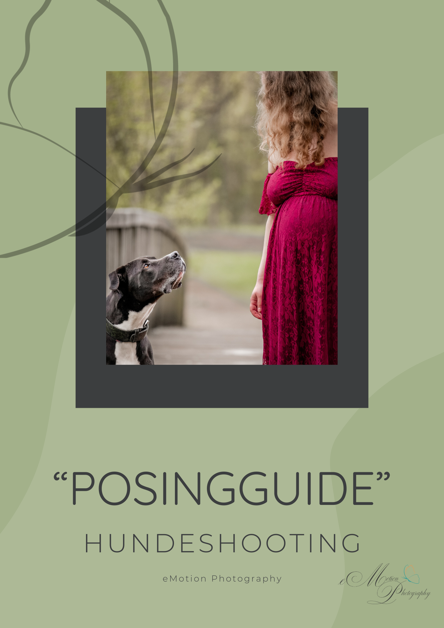Deckblatt des Posingguides Hundefotografie